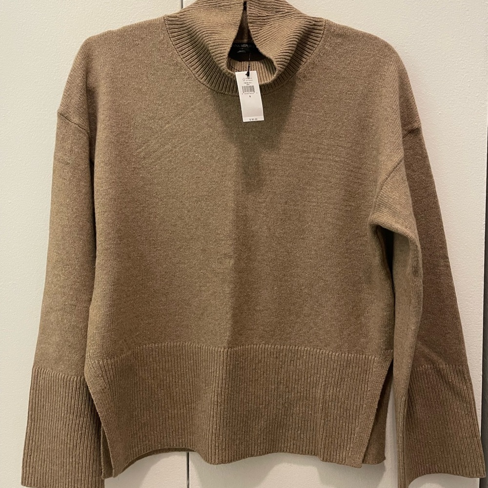 Banana Republic Camel Turtleneck Sweater